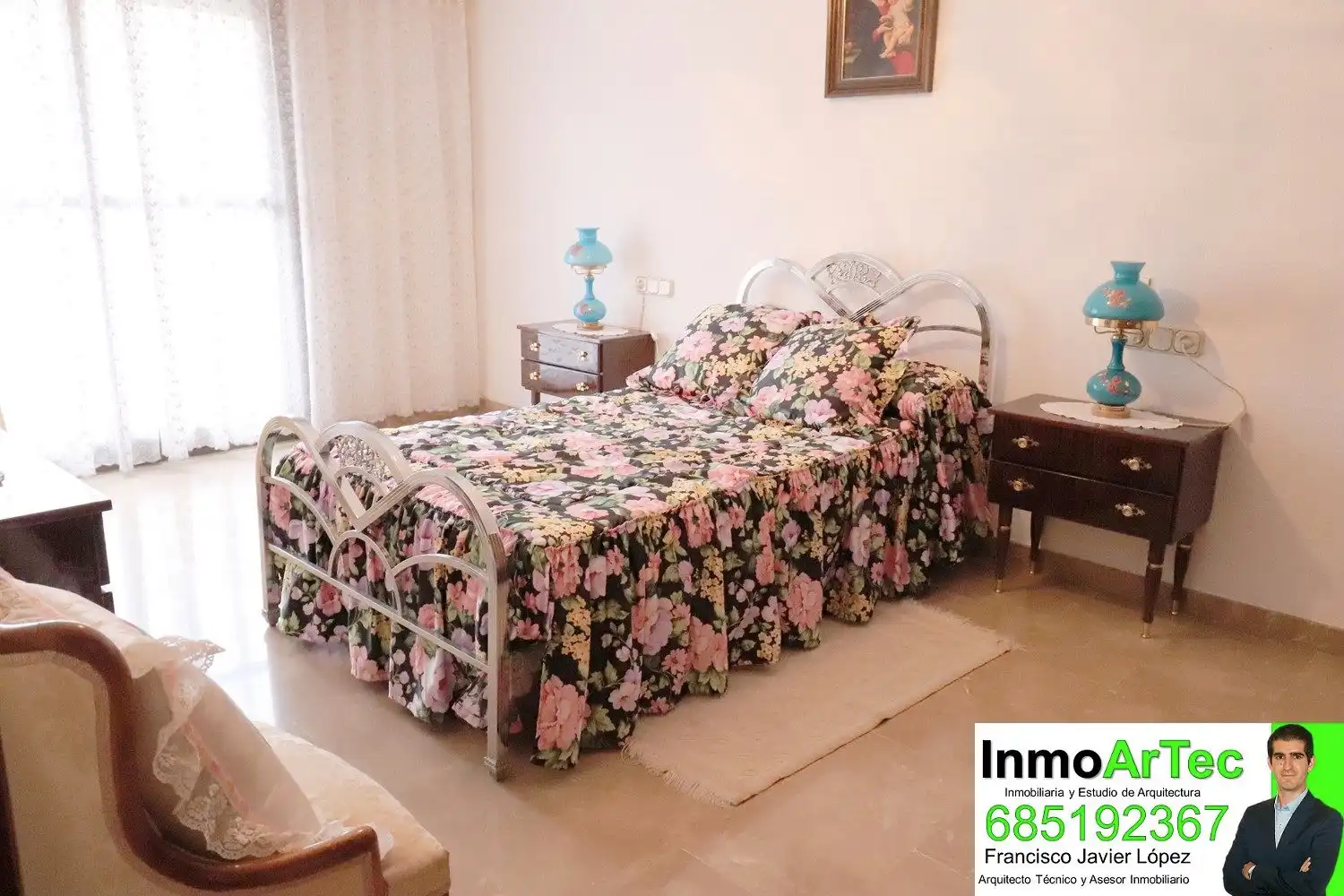 Schlafzimmer von Wohnung zum Verkauf in Íllora mit Klimaanlage und Terrasse