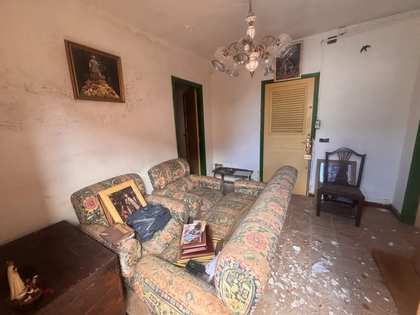 Sala d'estar de Casa adosada en venda en Tacoronte amb Jardí privat, Terrassa i Traster