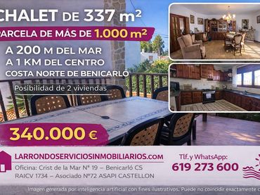 Detached house with garden for sale in Mar Chica