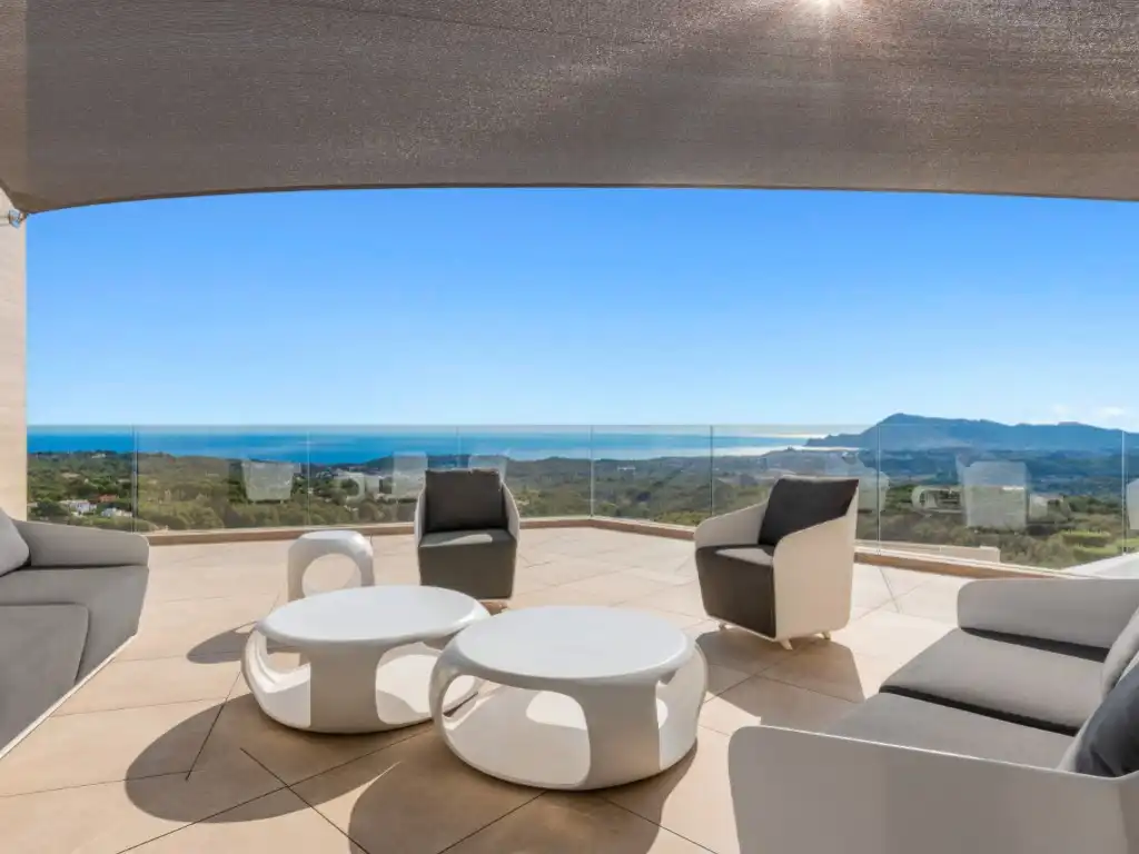 Terraza de Casa o chalet en venta en Altea con Aire acondicionado, Calefacción y Jardín privado