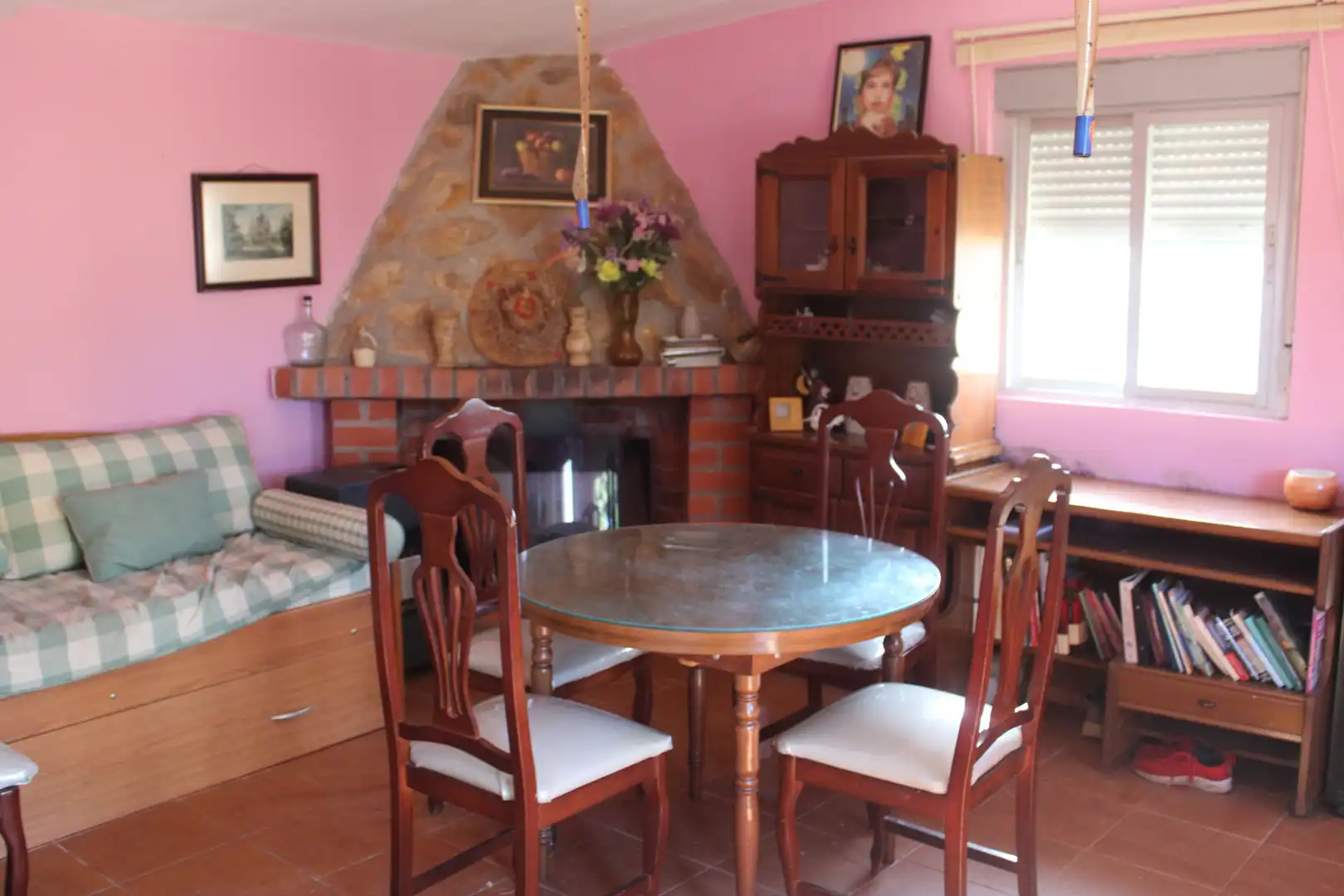 Comedor de Finca rústica en venta en Pitiegua con Aire acondicionado, Jardín privado y Amueblado