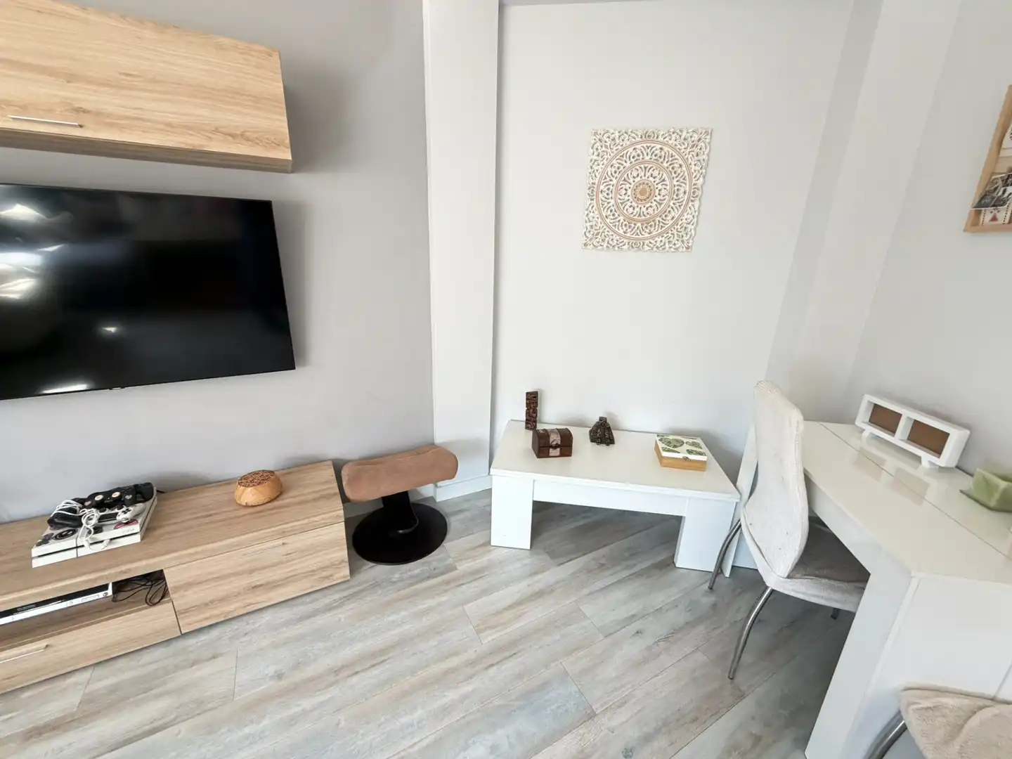 Sala d'estar de Àtic en venda en Maracena amb Aire condicionat