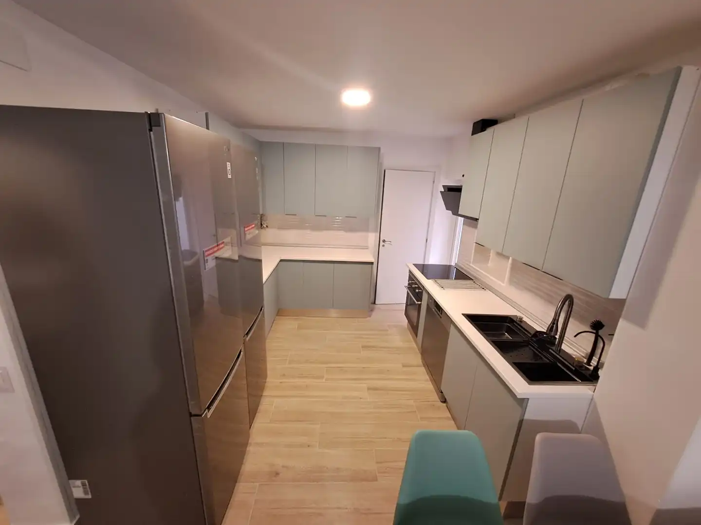 Kitchen of Flat for share in Fuenlabrada  with Heating, Furnished and Oven