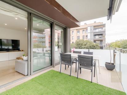 Terrace of Flat for sale in Sant Cugat del Vallès  with Air Conditioner, Terrace and Balcony