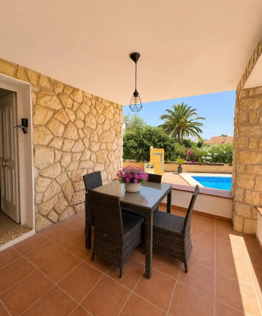 Terrace of Houses for sale in Calpe / Calp  with Air Conditioner, Heating and Private garden