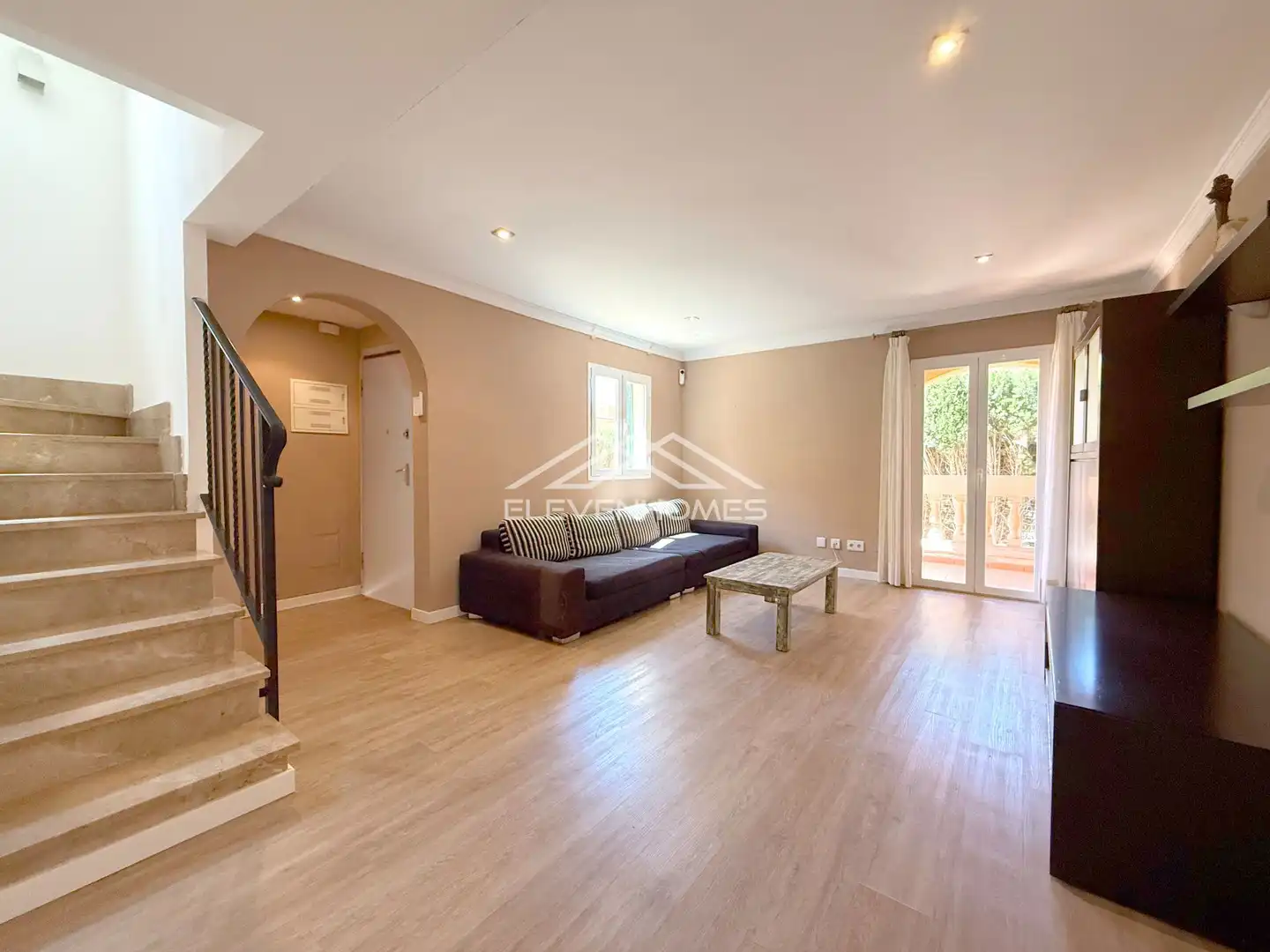 Sala de estar de Casa adosada en venta en Llucmajor con Aire acondicionado, Calefacción y Jardín privado