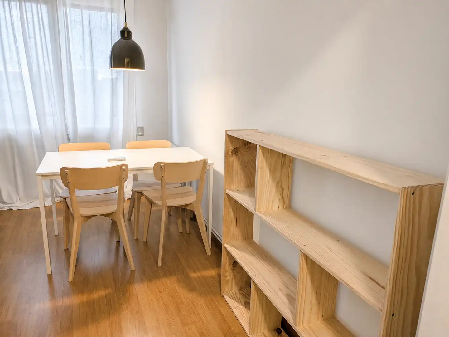 Esszimmer von Wohnung zur Miete in Barcelona mit Klimaanlage, Heizung und Möbliert