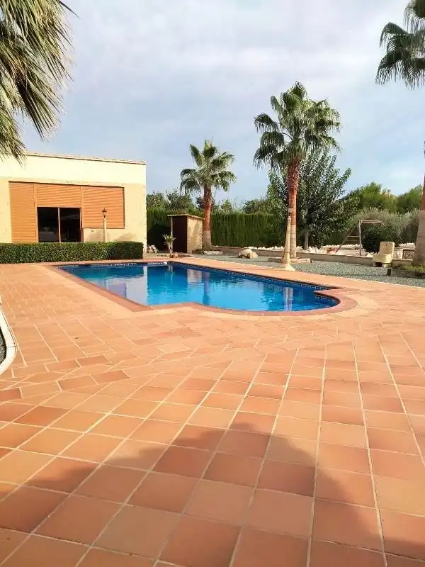 Piscina de Finca rústica en venda en Lorca amb Aire condicionat, Calefacció i Jardí privat