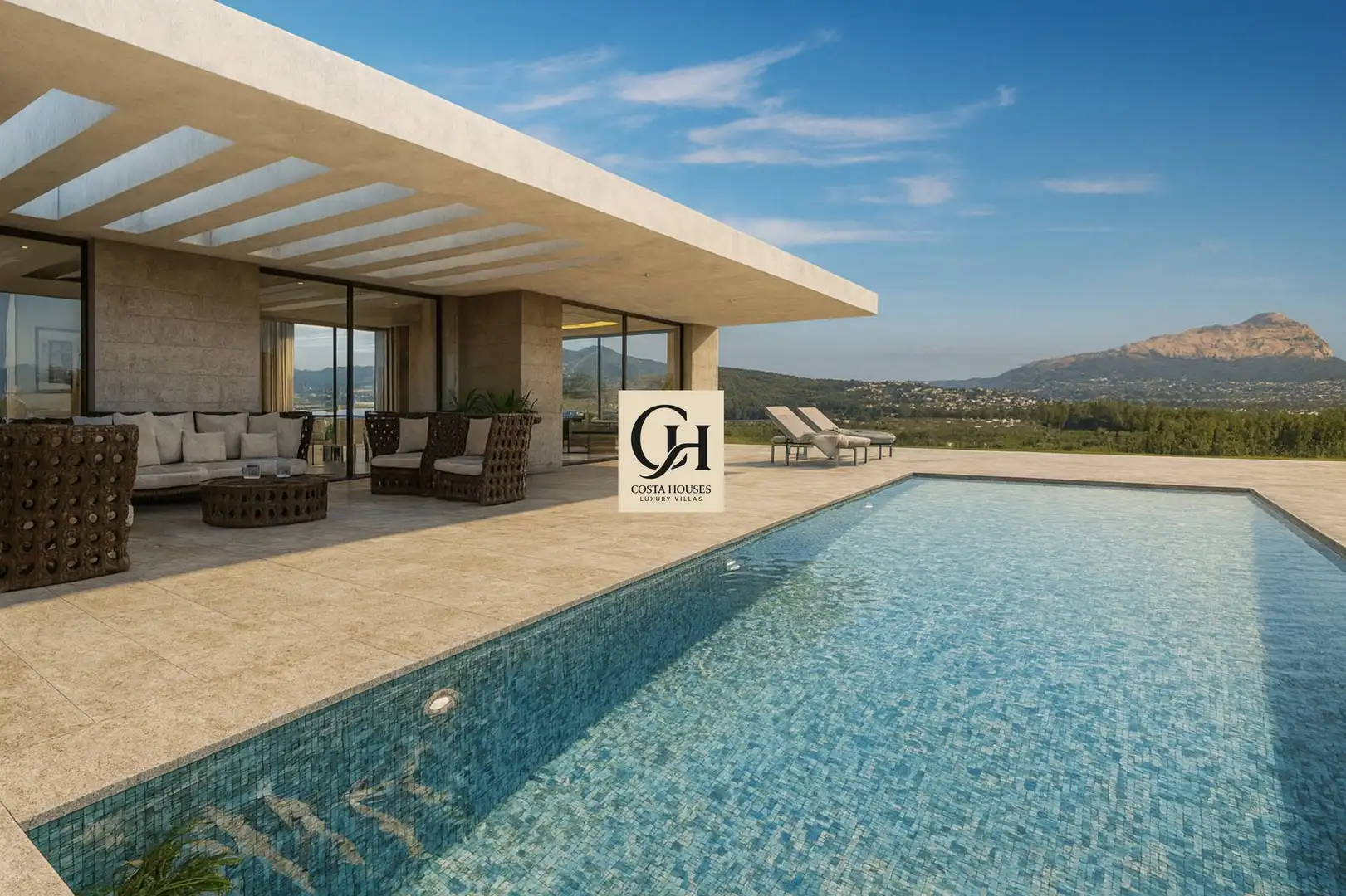 Terrace of Houses for sale in Jávea / Xàbia  with Air Conditioner, Private garden and Terrace