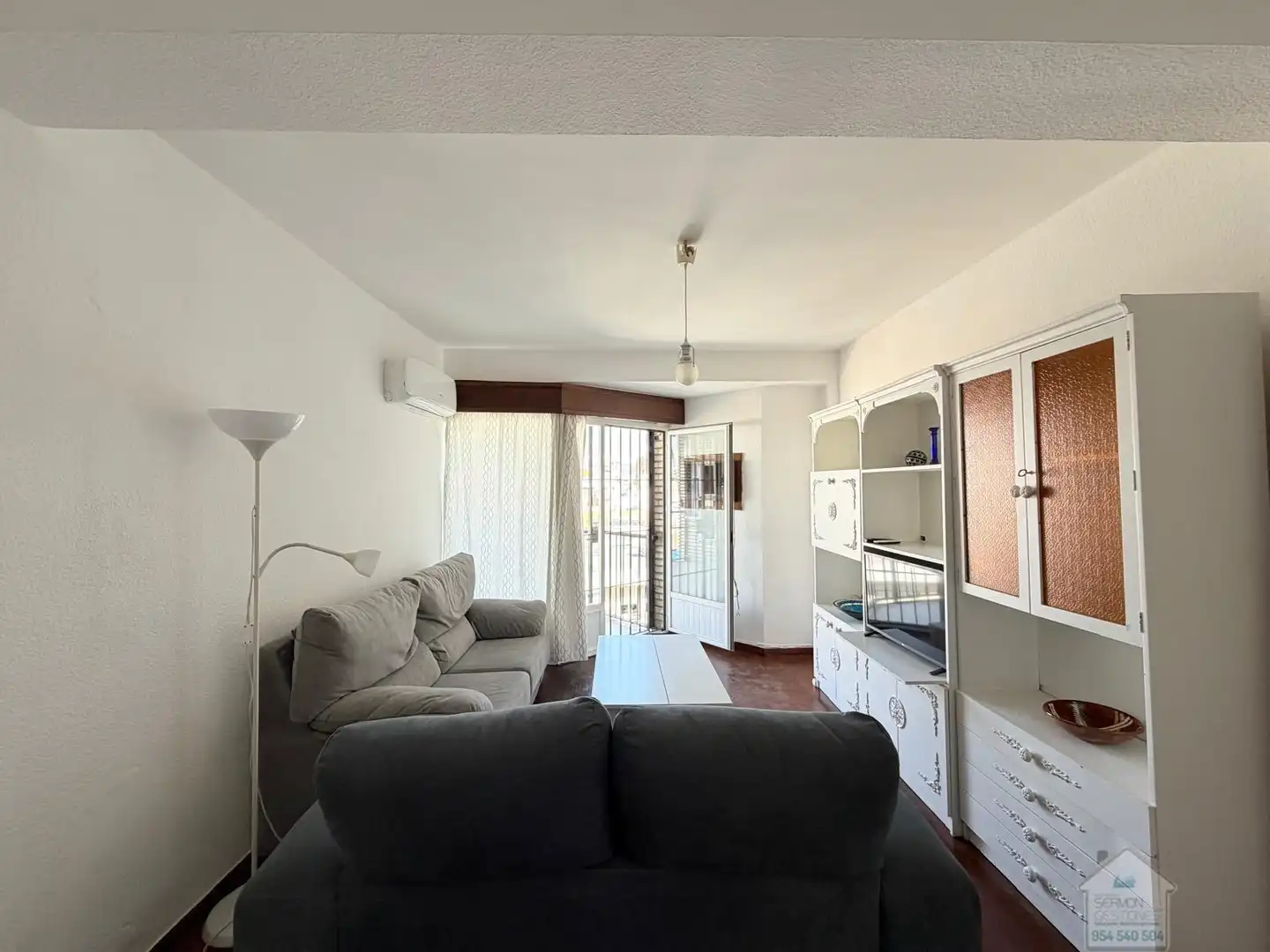 Wohnzimmer von Wohnung zur Miete in Nervión