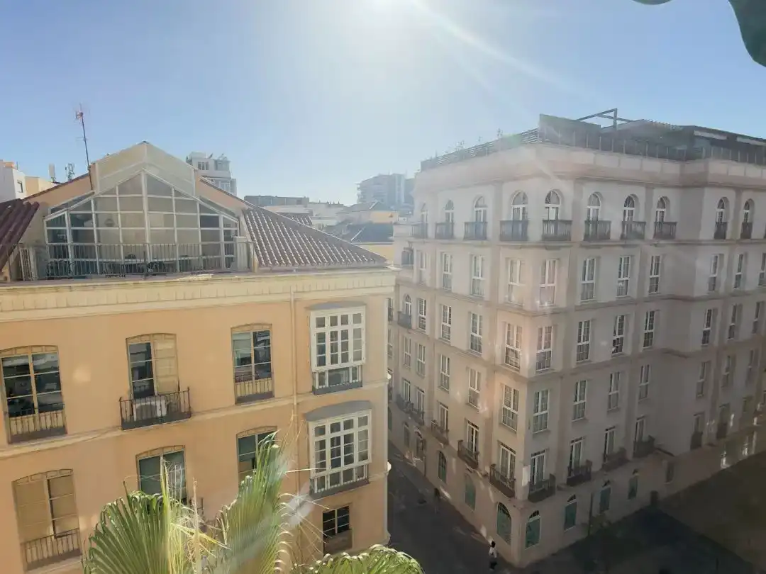 Vista exterior de Pis en venda en Málaga Capital amb Balcó