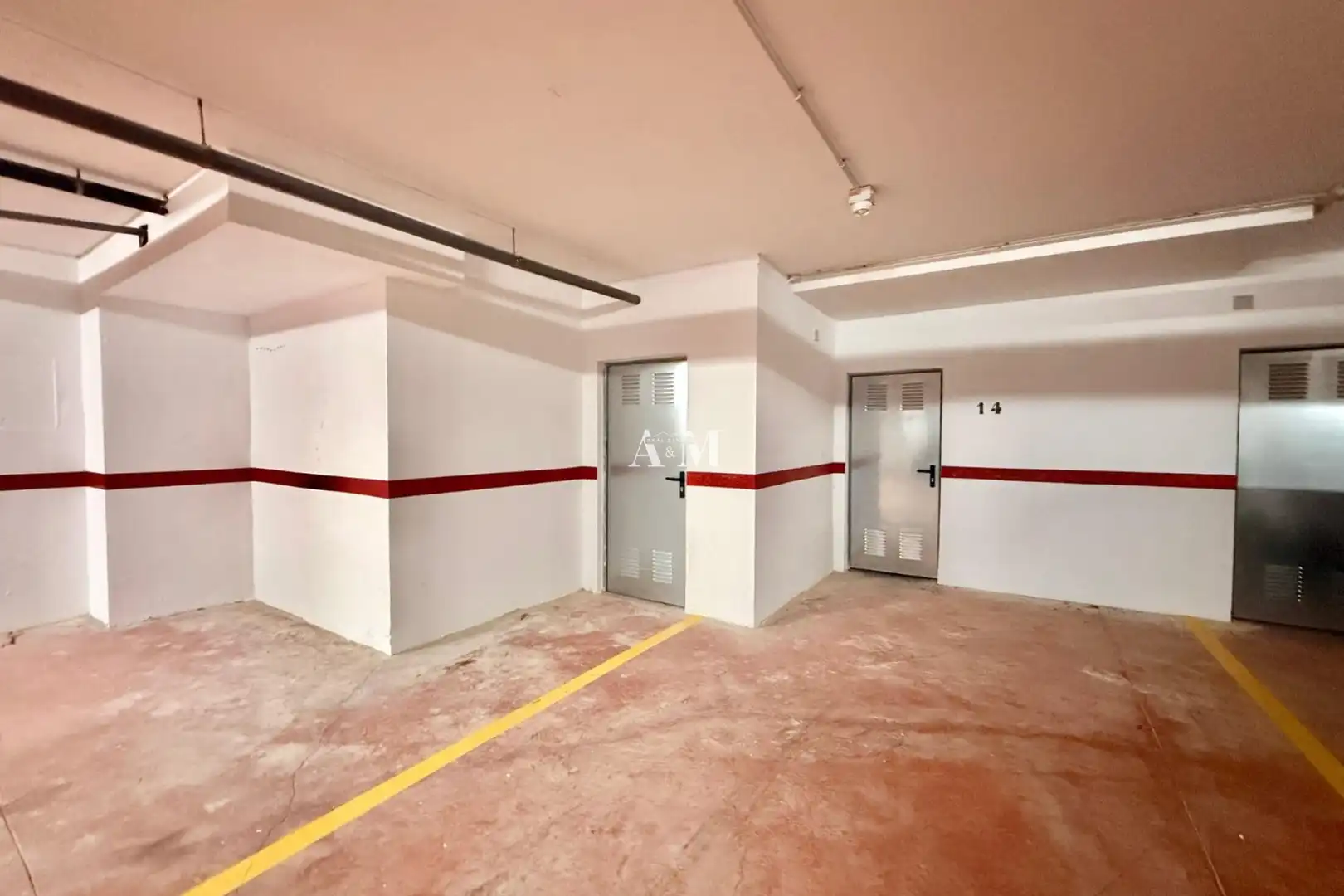Parking of Flat for rent in Los Alcázares  with Air Conditioner, Terrace and Swimming Pool