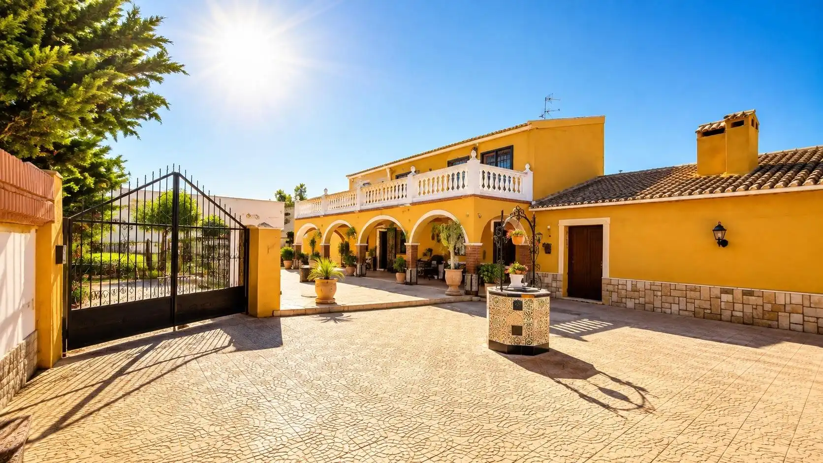 Exterior view of Houses for sale in Fuente Álamo de Murcia  with Air Conditioner, Private garden and Terrace
