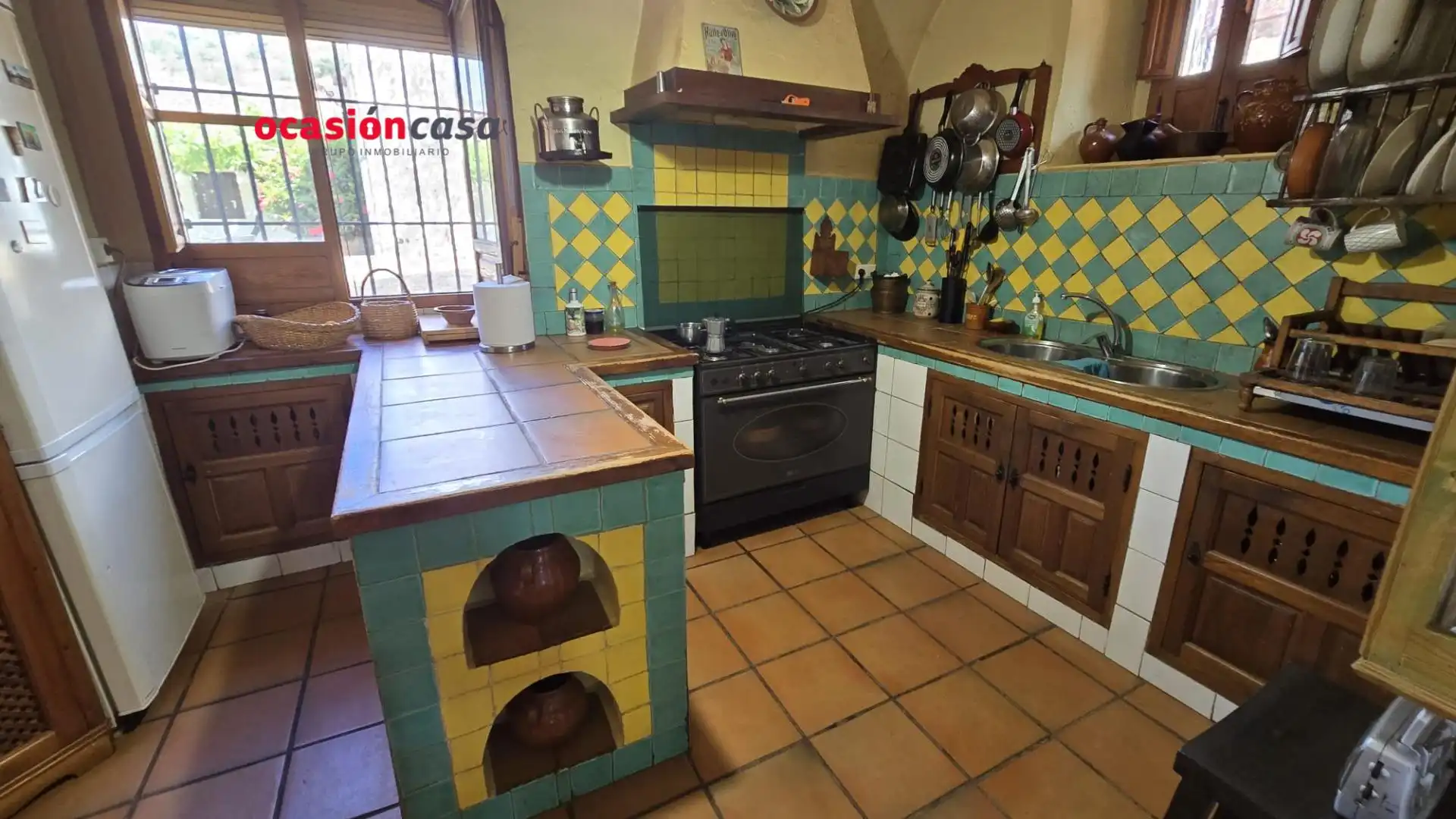 Cocina de Finca rústica en venta en Pozoblanco
