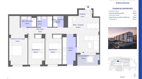 Photo 2 from new construction home in Flat for sale in Giusseppe Verdi, 101, San José - Los Metales, Valencia