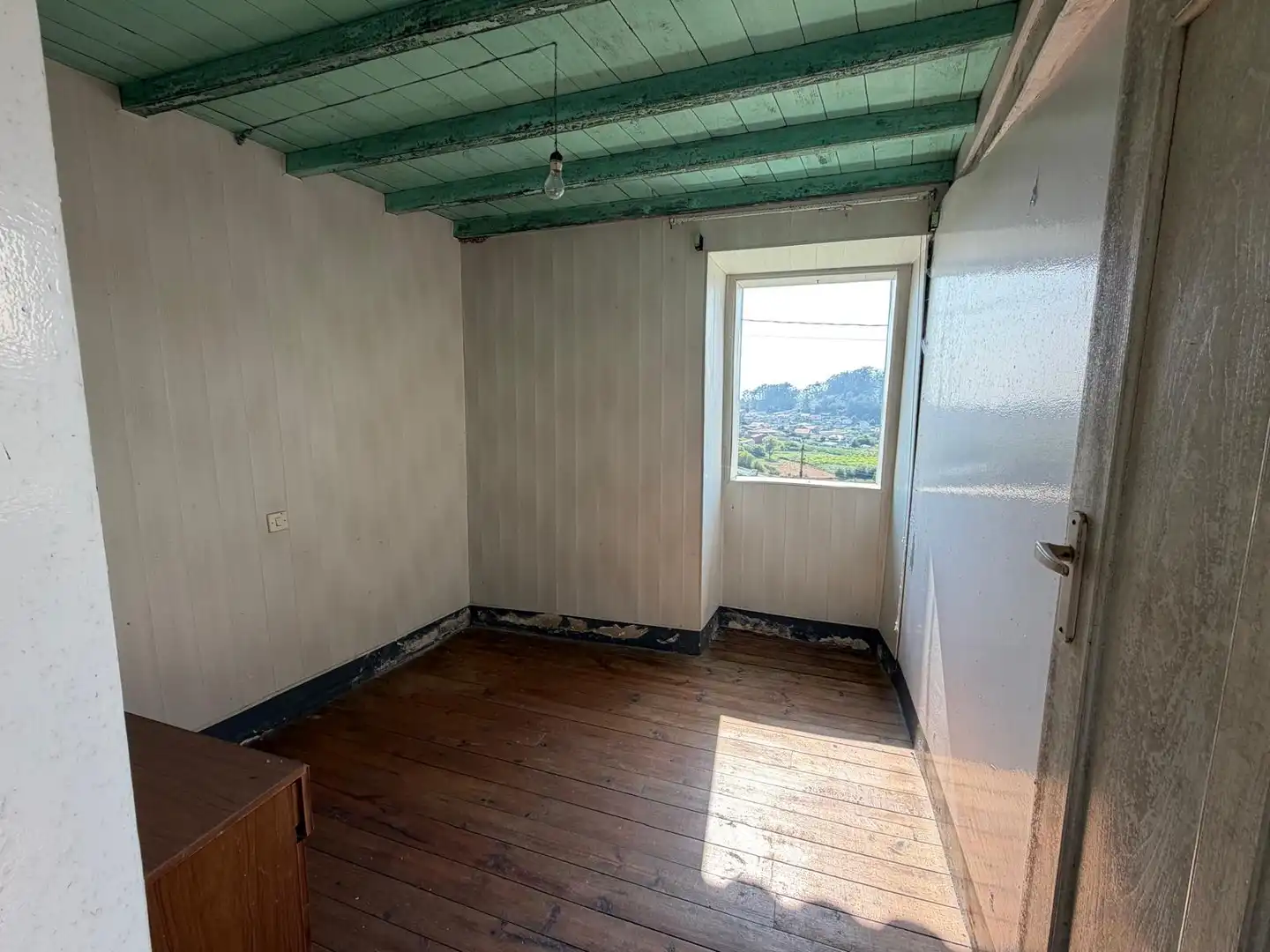 Dormitori de Casa adosada en venda en Marín amb Jardí privat