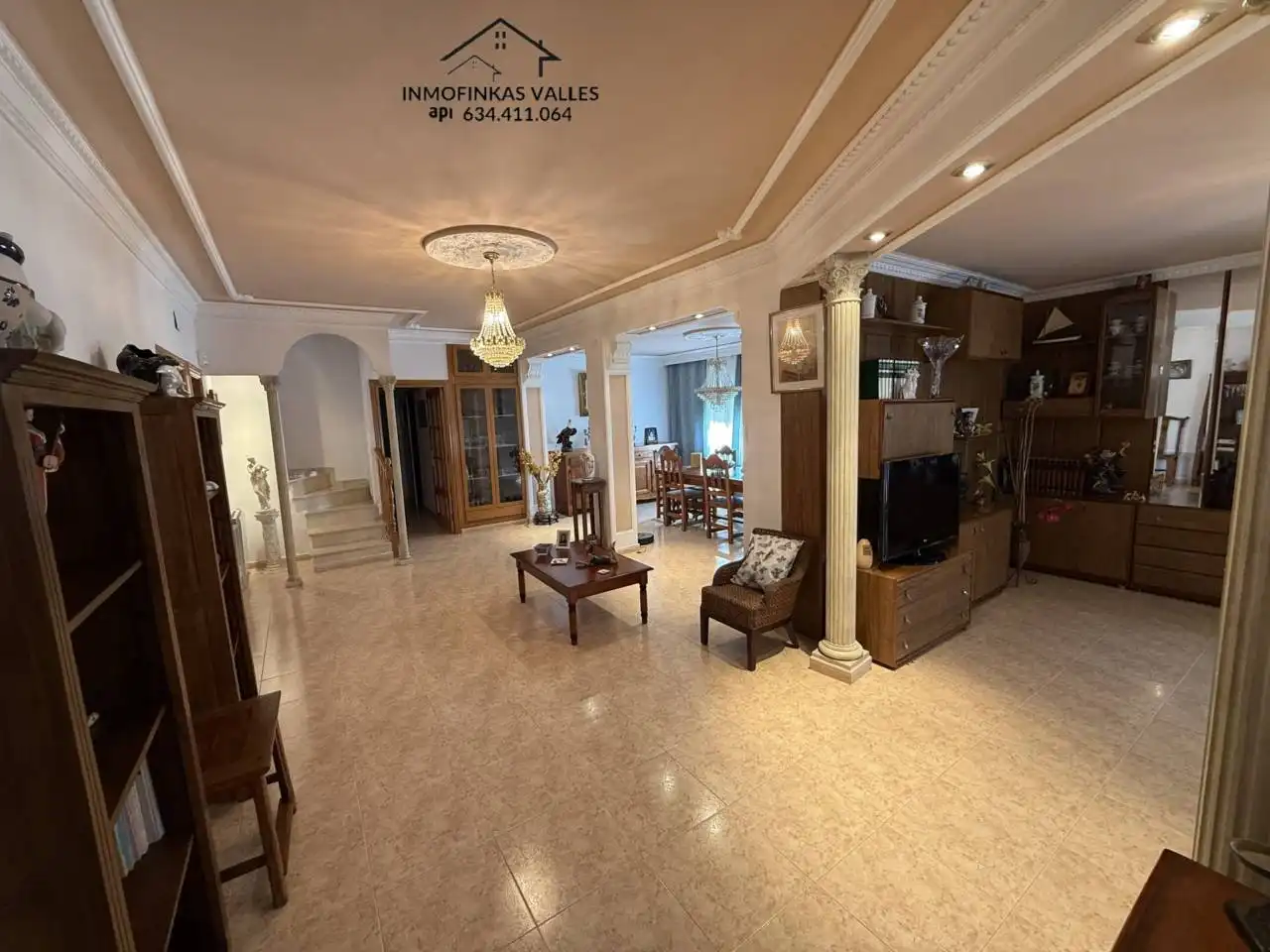 Living room of Houses for sale in Lliçà de Vall  with Air Conditioner, Heating and Private garden