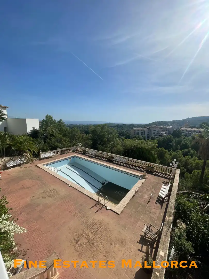 Piscina de Casa o xalet en venda en  Palma de Mallorca amb Jardí privat, Terrassa i Piscina