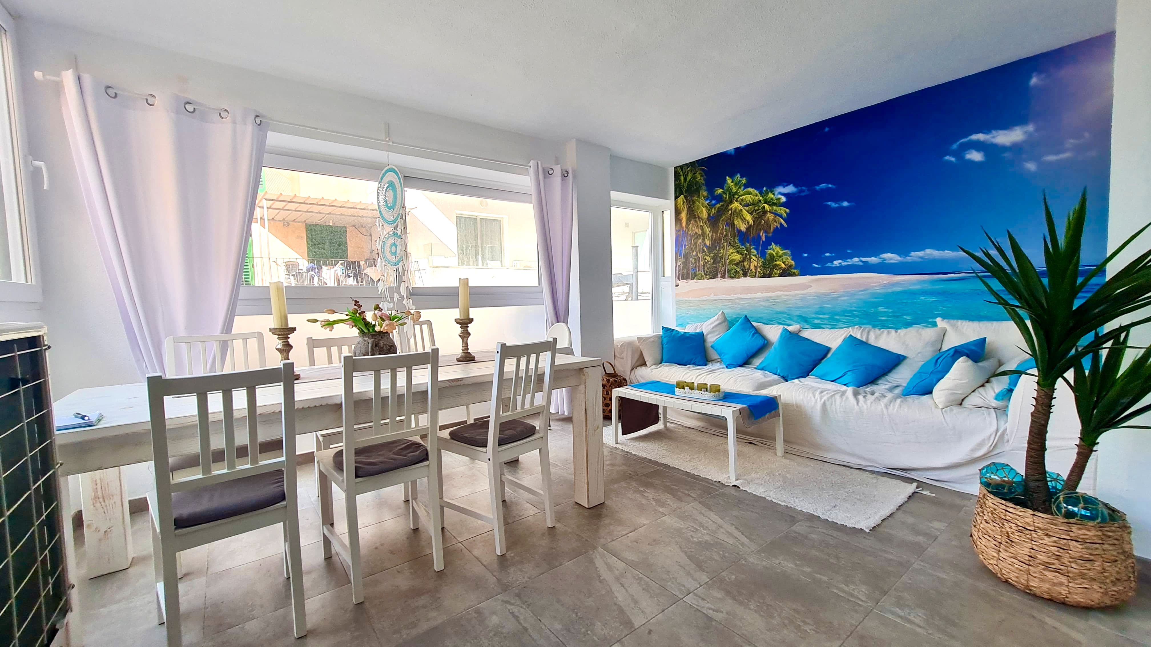 Sala d'estar de Apartament en venda en Llucmajor amb Aire condicionat