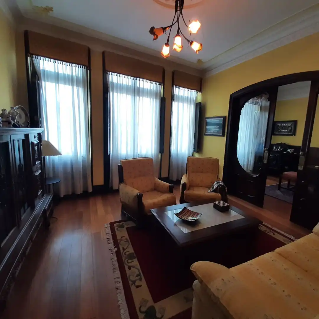 Sala d'estar de Pis en venda en Viveiro amb Terrassa