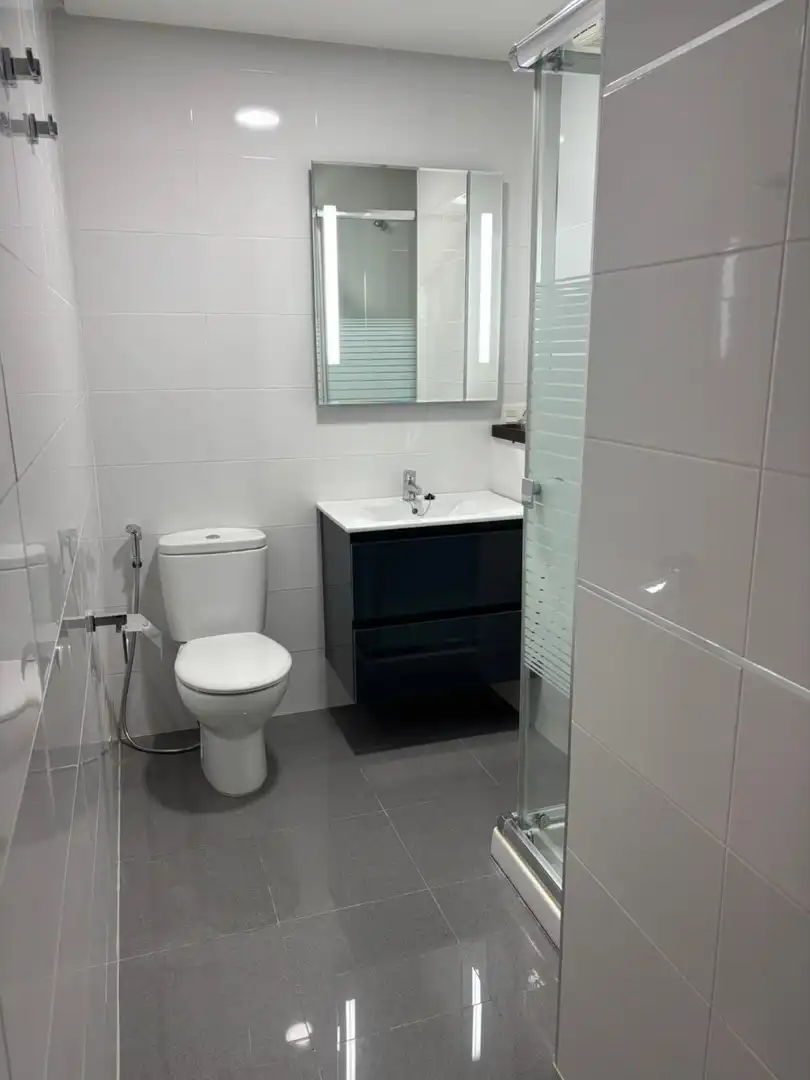 Bathroom of Apartments for rent in Murcia  with Air Conditioner and Heating