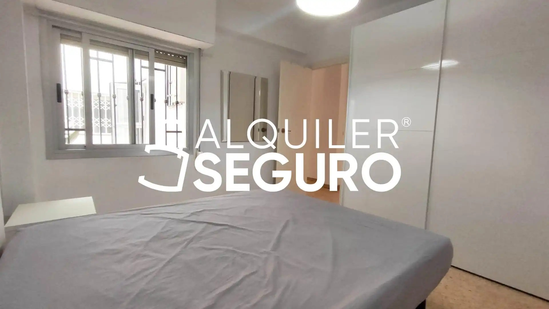 Schlafzimmer von Wohnung zur Miete in Mislata mit Terrasse und Möbliert