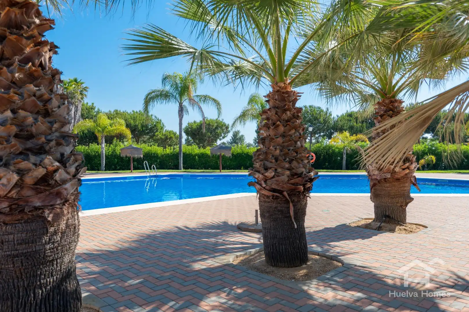 Piscina de Apartament en venda en Ayamonte amb Aire condicionat, Calefacció i Jardí privat