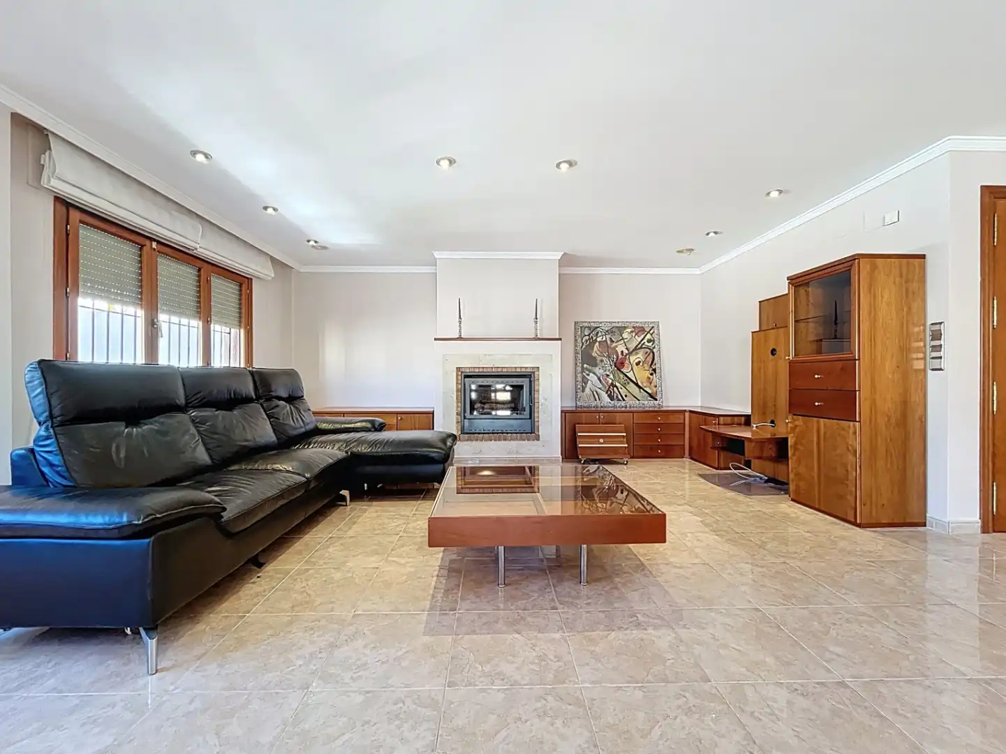Sala de estar de Piso en venta en L'Alfàs del Pi con Aire acondicionado, Calefacción y Trastero