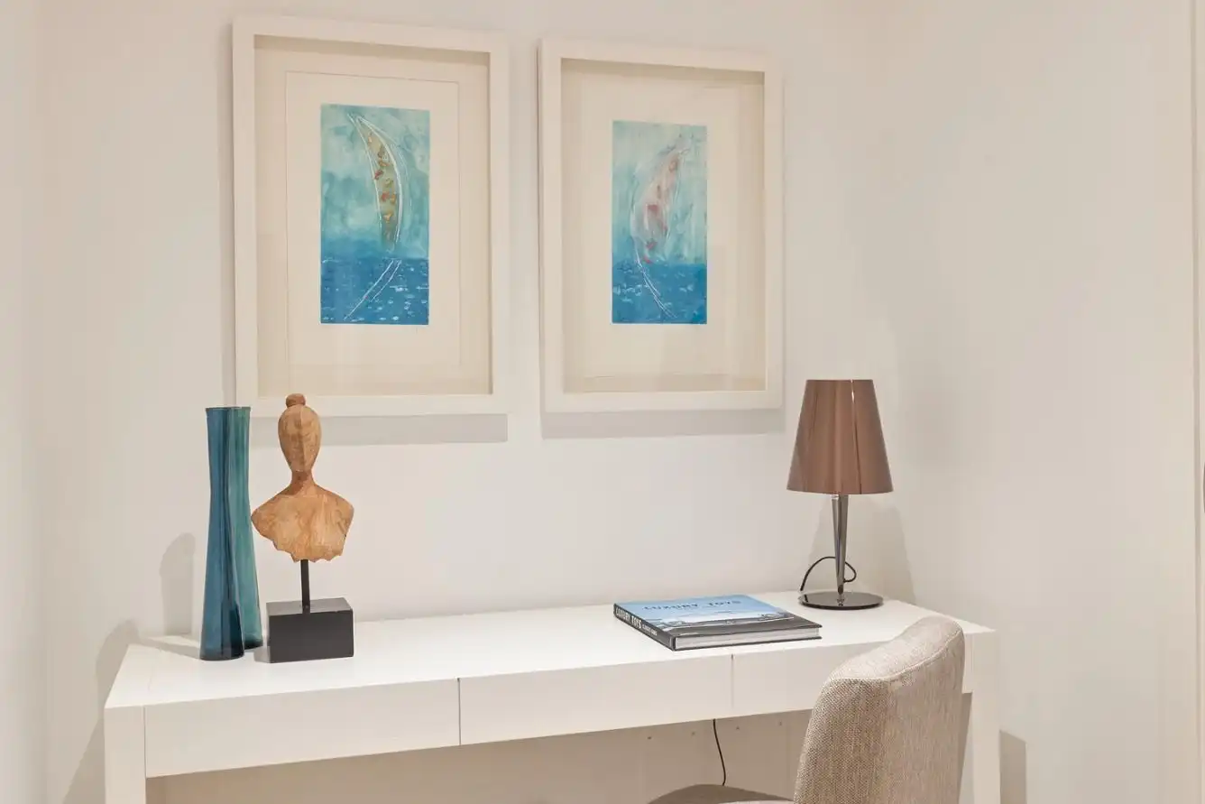 Schlafzimmer von Dachboden zur Miete in Benahavís mit Klimaanlage, Heizung und Parkett