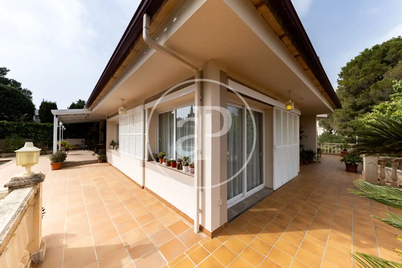 Terrassa de Casa o xalet en venda en Calvià amb Aire condicionat, Calefacció i Jardí privat