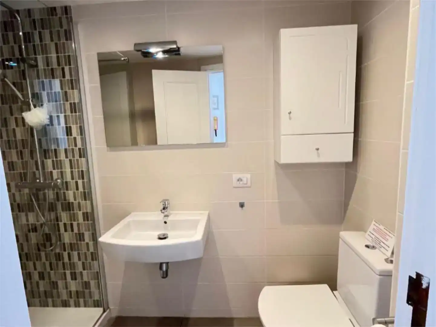 Bathroom of Apartments for rent in Arona  with Swimming Pool, Furnished and Balcony