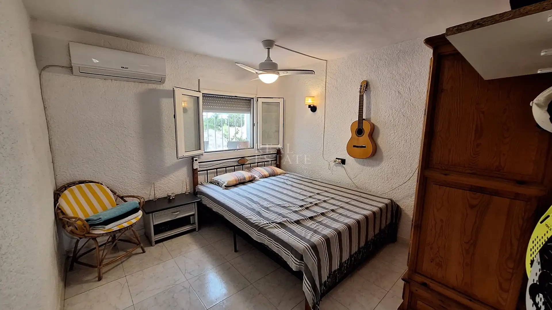 Bedroom of Detached homes for sale in Moraira  with Air Conditioner, Terrace and Storage room