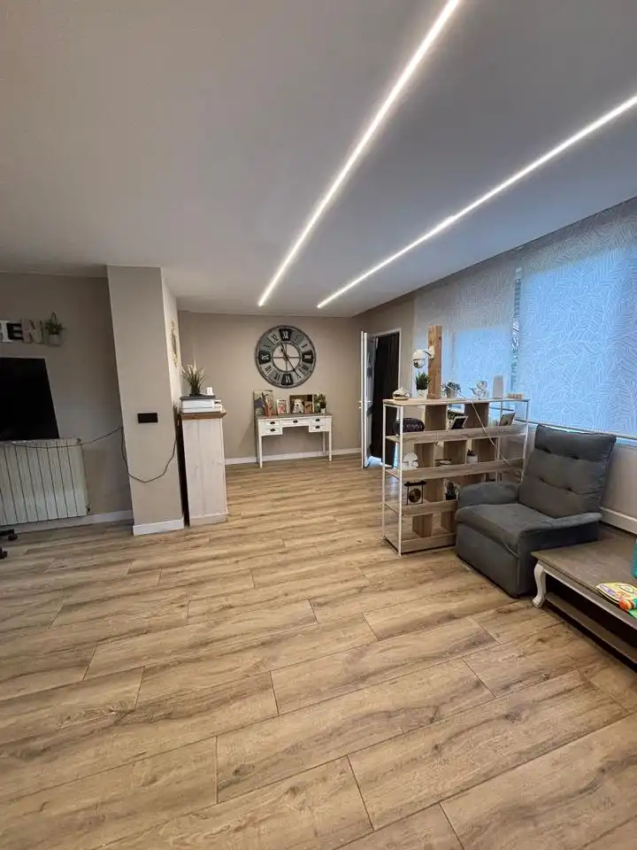 Sala de estar de Casa o chalet en venta en Zaragoza con Aire acondicionado, Calefacción y Jardín privado