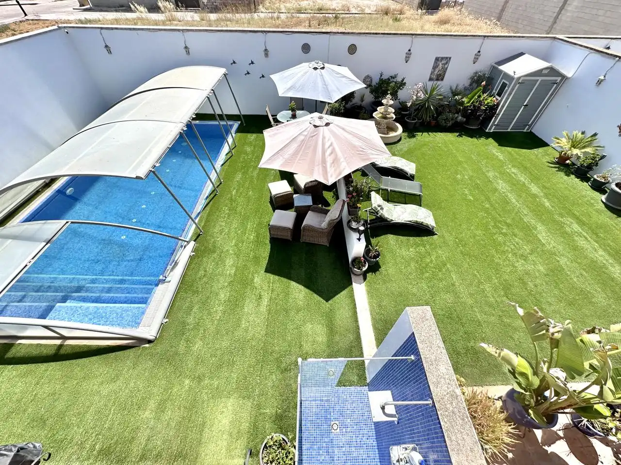 Terraza de Casa o chalet en venta en Fuente de Piedra con Aire acondicionado, Jardín privado y Terraza