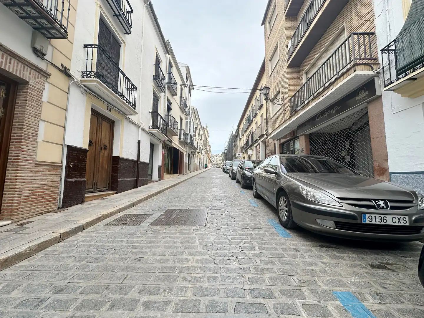 Vista exterior de Local en venta en Archidona