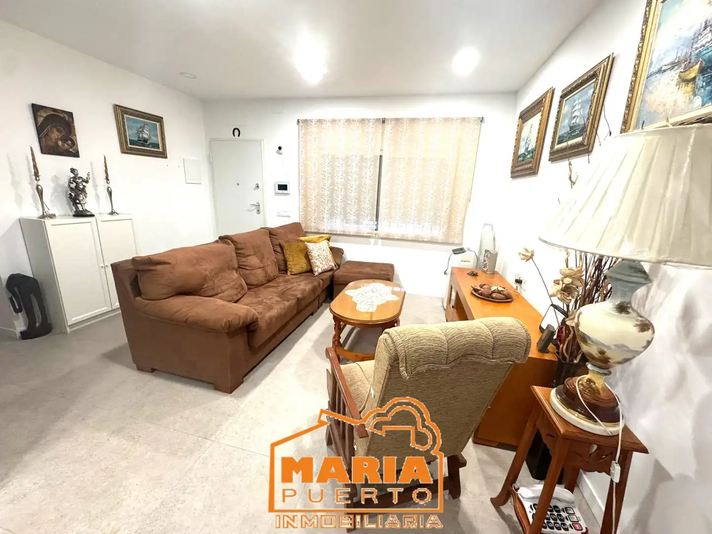 Living room of Flat for sale in Málaga  with Storage room and Furnished
