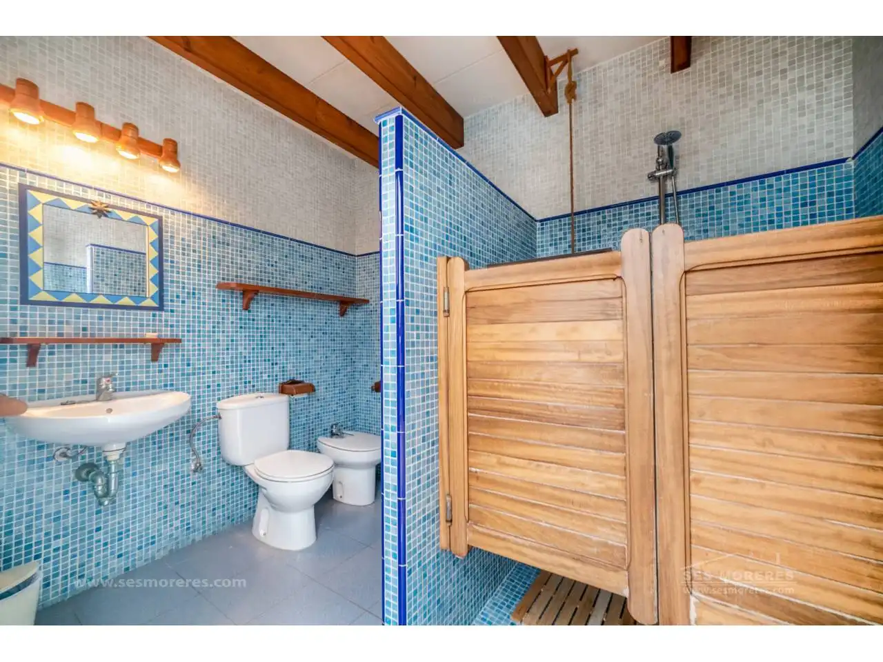 Baño de Casa o chalet en venta en Ciutadella de Menorca con Jardín privado y Piscina