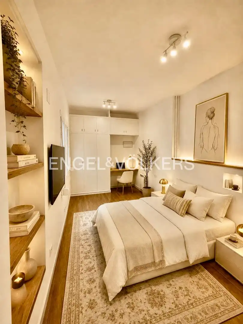 Bedroom of Flat for rent in Moncloa - Aravaca