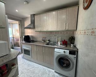 Kitchen of Flat for sale in  Zaragoza Capital  with Air Conditioner, Heating and Oven