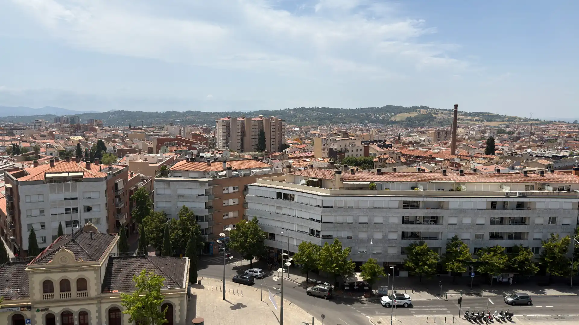 Exterior view of Flat for sale in Terrassa  with Air Conditioner, Heating and Parquet flooring
