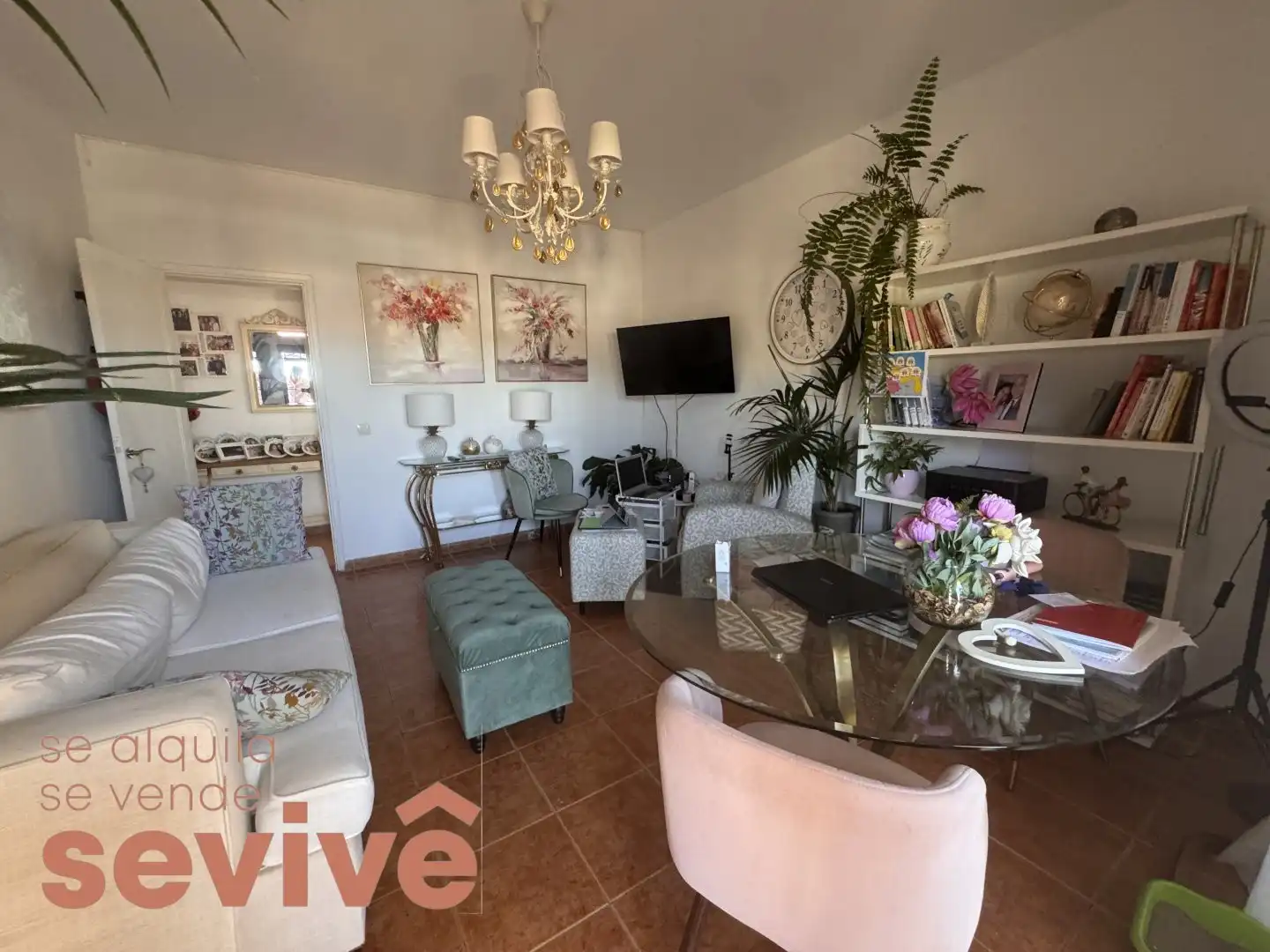 Sala d'estar de Pis en venda en Arona amb Terrassa i Balcó