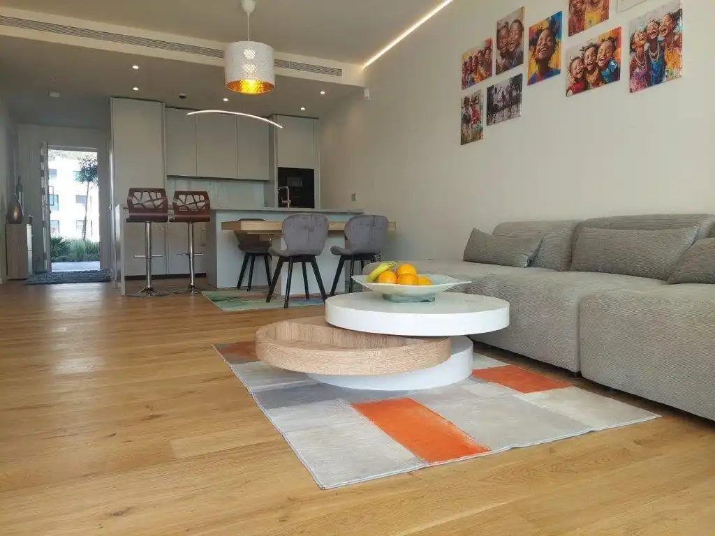 Living room of Ground floor for sale in Fuengirola  with Air Conditioner, Private garden and Terrace