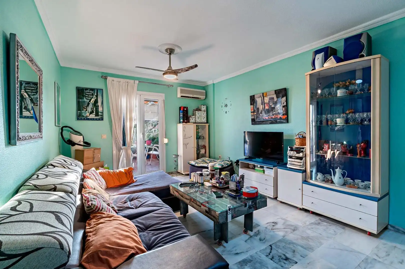 Sala de estar de Ático en venta en El Ejido con Terraza