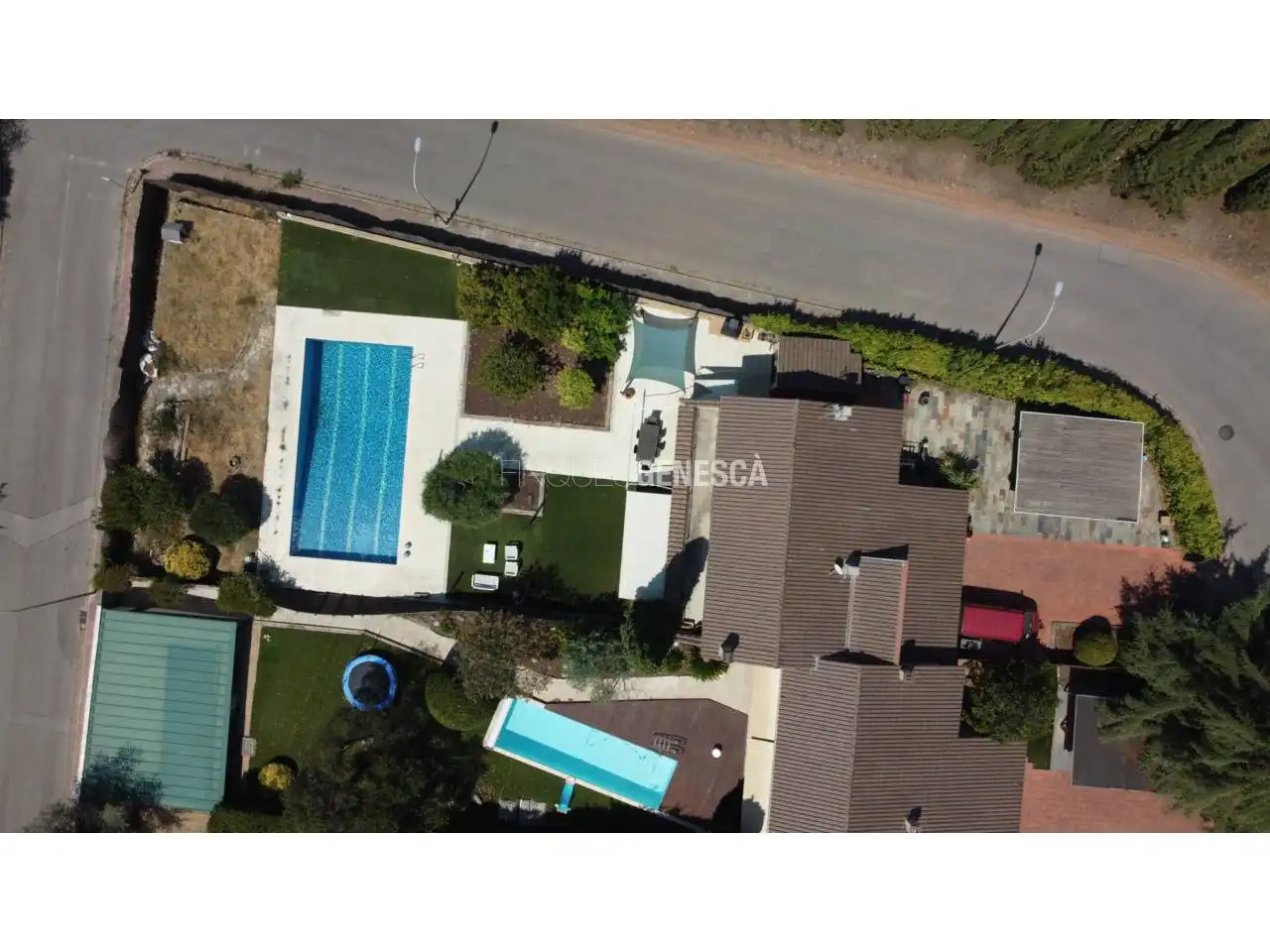 Vista exterior de Casa o chalet en venta en Matadepera con Calefacción, Jardín privado y Parquet