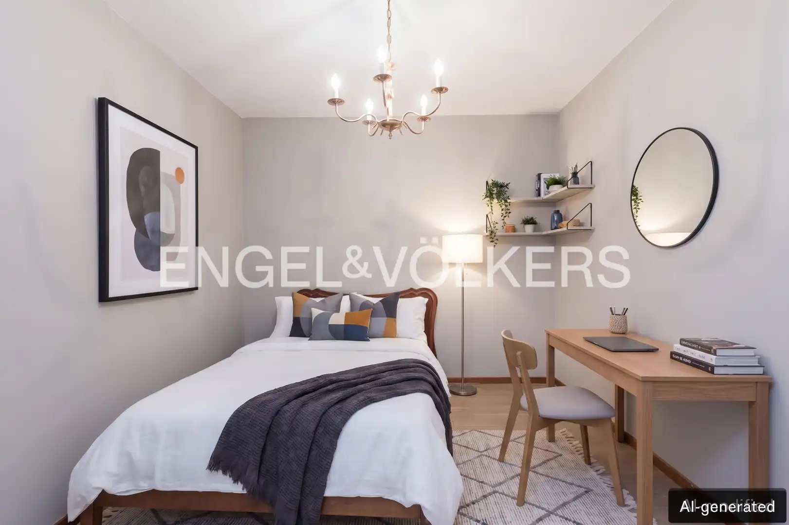 Bedroom of Flat for sale in Madrid  with Heating