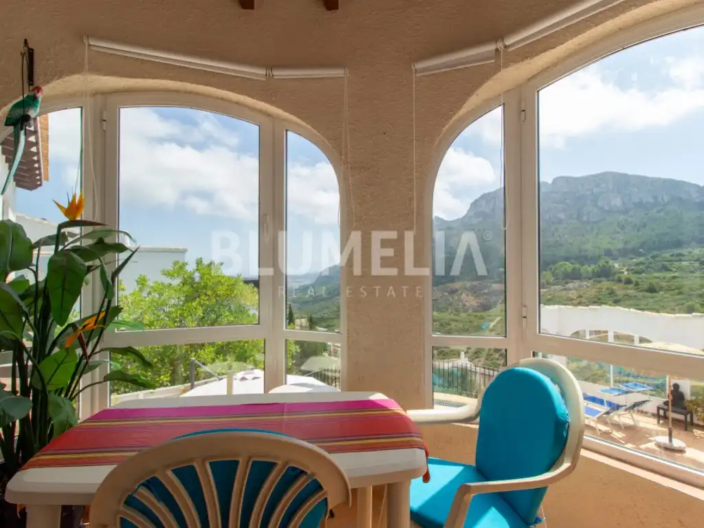 Dormitori de Casa o xalet en venda en Dénia amb Aire condicionat, Jardí privat i Piscina