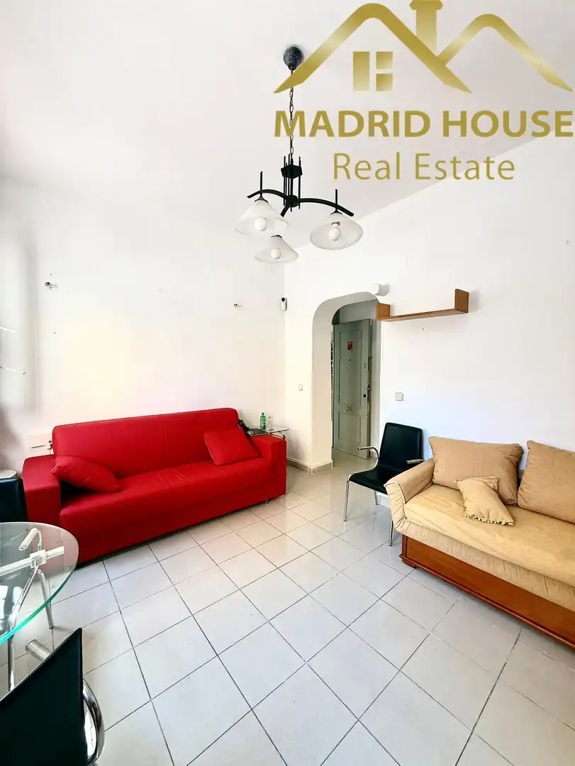 Living room of Flat for sale in Madrid