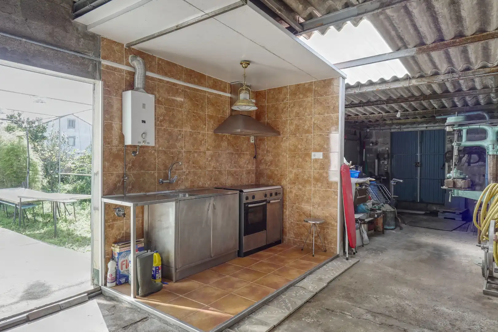 Cocina de Casa o chalet en venta en Mugardos con Calefacción, Jardín privado y Terraza