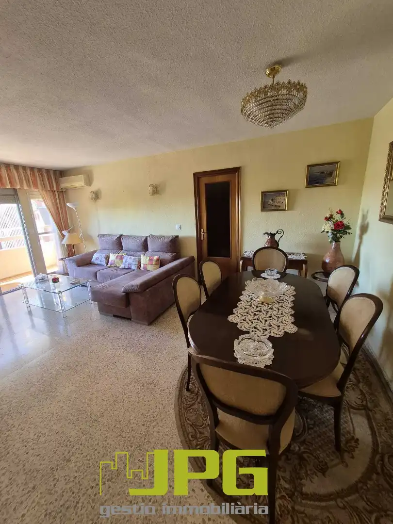 Sala d'estar de Pis en venda en Sant Joan d'Alacant amb Aire condicionat, Moblat i Forn