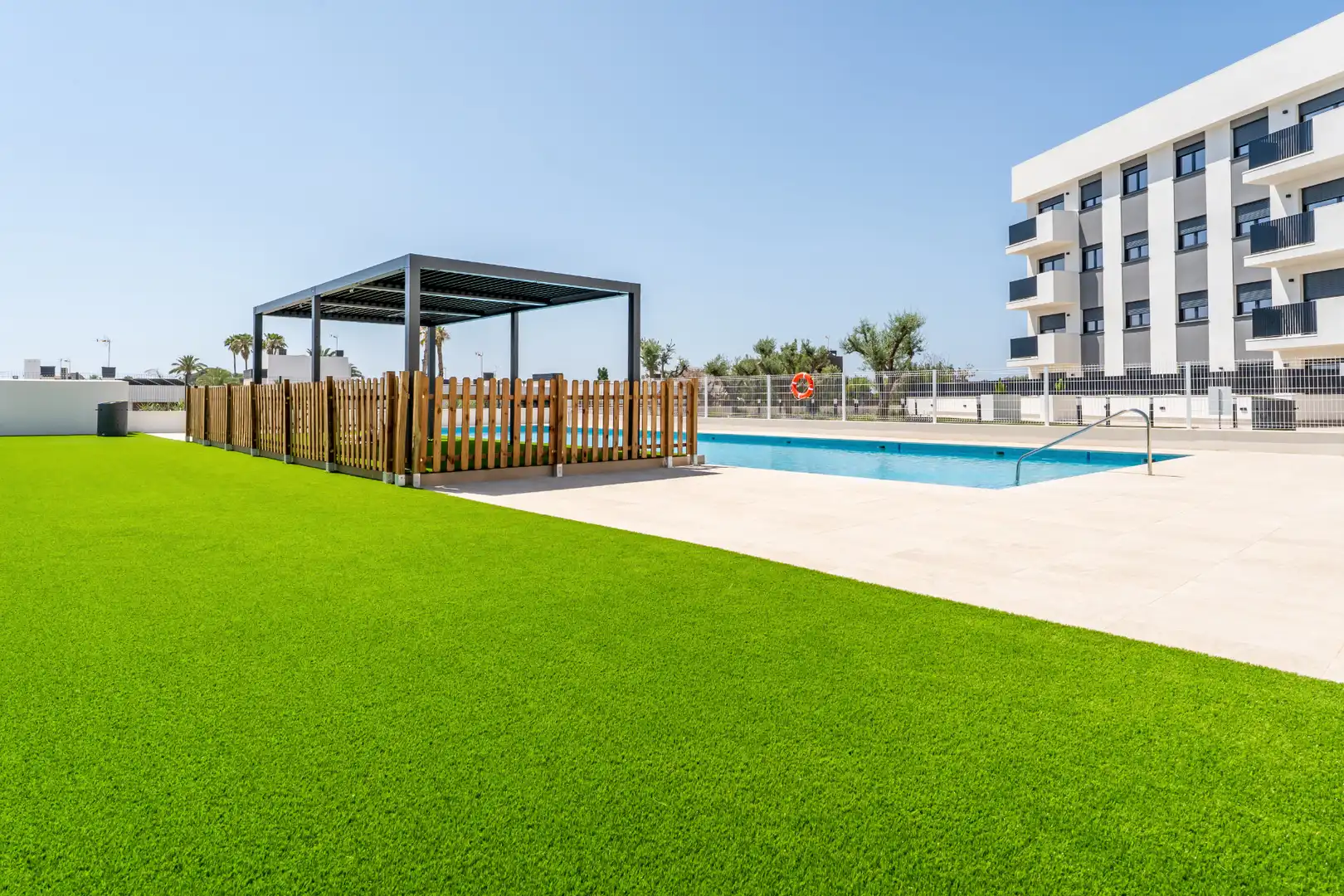 Piscina de Planta baja de alquiler en Sant Joan d'Alacant con Aire acondicionado, Terraza y Trastero